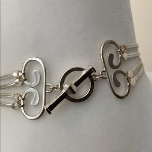 Talbots Silver Multi Level Necklace